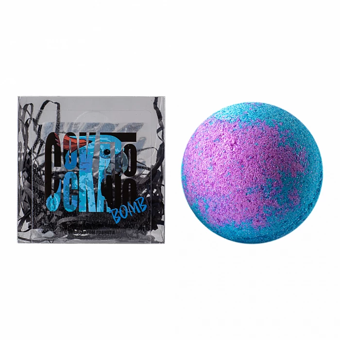 Шар бомбочка для ванны Animal Cockatoo bomb Лаборатория Катрин KAT-15096