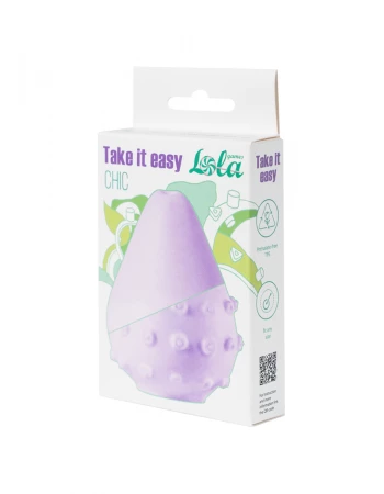 Мастурбатор яйцо Take it Easy Chic фиолетовый 9022-05lola Мастурбатор яйцо Take it Easy Chic фиолетовый 9022-05lola