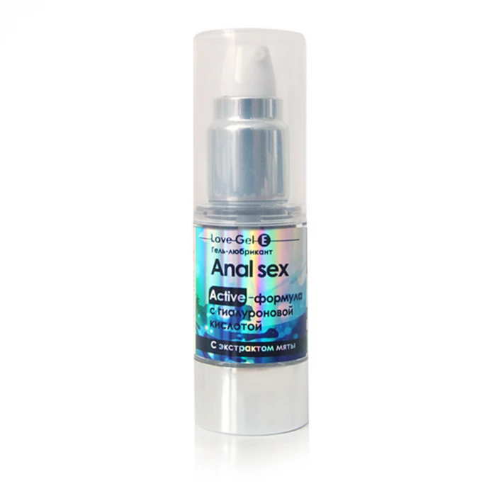Гель лубрикант анальный с экстрактом мяты Anal sex Lovegel E 20 мл Биоритм LB-12004