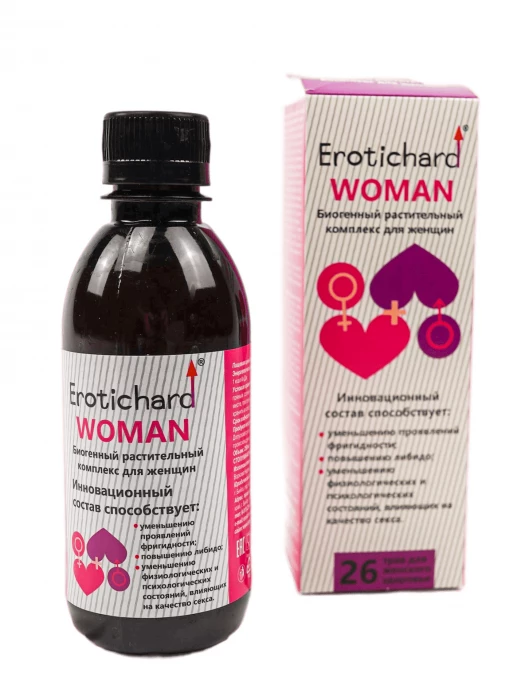 Биогенный концентрат для женщин для повышения либидо и сексуальности Erotic hard 250 мл