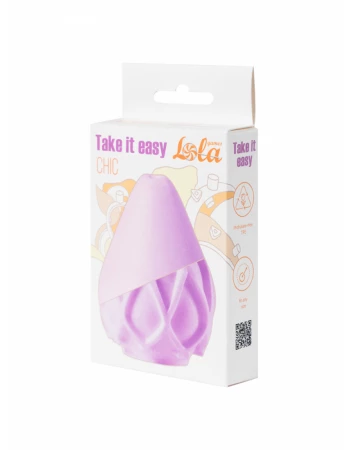 Мастурбатор яйцо Take it Easy Chic фиолетовый 9022-04lola