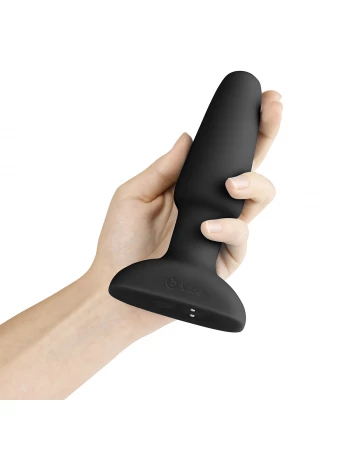 Анальная пробка с римминг эффектом Rimming Plug b-Vibe BV-001-BLK Анальная пробка с римминг эффектом Rimming Plug b-Vibe BV-001-BLK