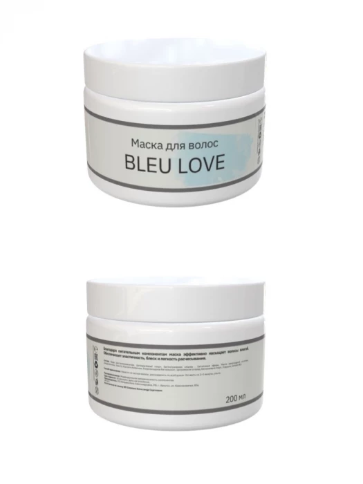 Маска для волос BLEU LOVE глубокое увлажнение