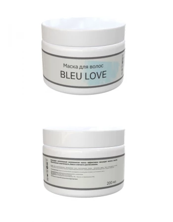 Маска для волос BLEU LOVE глубокое увлажнение Маска для волос BLEU LOVE глубокое увлажнение