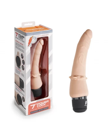 Вибратор анальный Slim Anal Realistic Vibrator PowerCocks PC-002-NUD