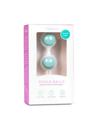 Шарики Кегеля вагинальные голубые Double Removable Kegel Ball EasyToys Шарики Кегеля вагинальные голубые Double Removable Kegel Ball EasyToys