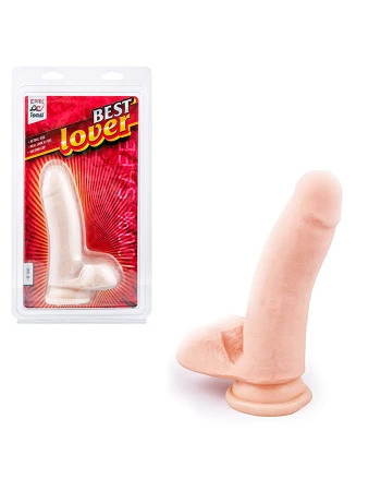 Фаллоимитатор с мошонкой 16,5 см Erotic Fantasy EF-T205