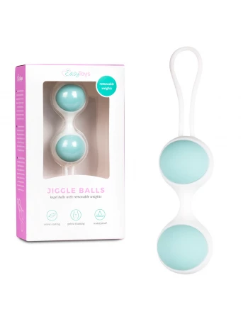 Шарики Кегеля вагинальные голубые Double Removable Kegel Ball EasyToys Шарики Кегеля вагинальные голубые Double Removable Kegel Ball EasyToys