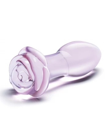 Анальный стимулятор стеклянный 13 см GLAS-157