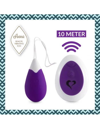 Вибратор в форме капли Anna Vibrating Egg FeelzToys FLZ-E27872 Вибратор в форме капли Anna Vibrating Egg FeelzToys FLZ-E27872