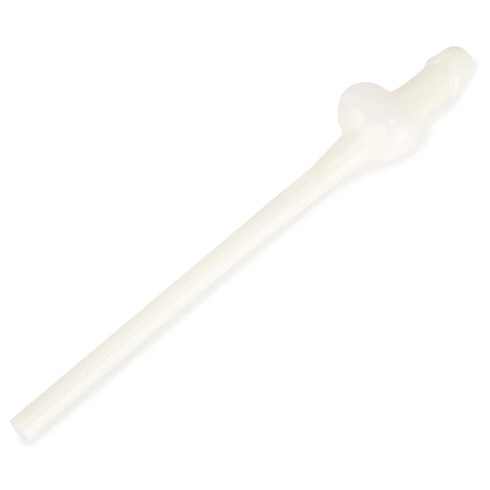 Трубочка для напитков светящаяся в темноте в виде пениса