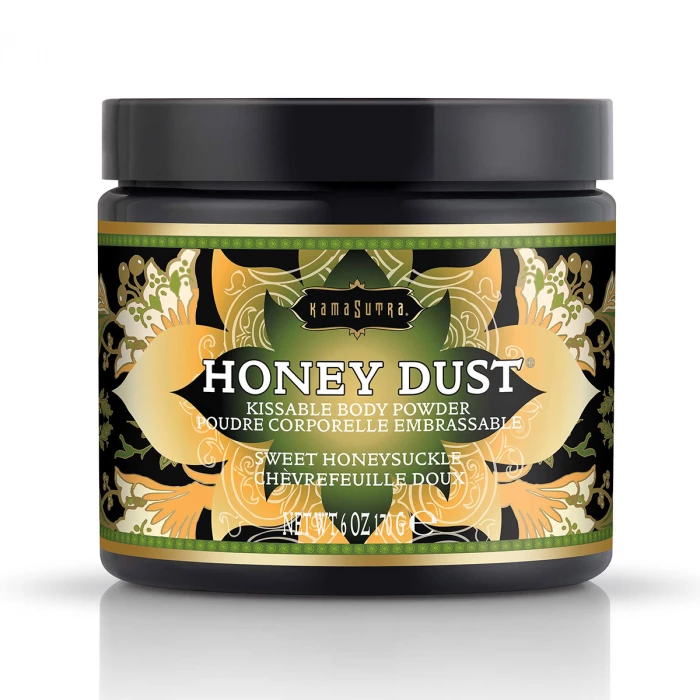 Пудра для тела с ароматом жимолости Honey Dust Body Powder sweet honeysuckle 170 г KamaSutra KS12011