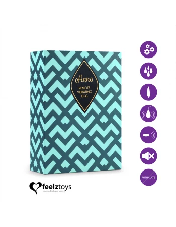 Вибратор в форме капли Anna Vibrating Egg FeelzToys FLZ-E27872