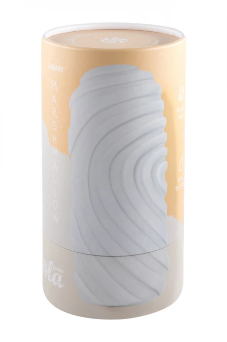 Мастурбатор двухсторонний Marshmallow Maxi Sugary белый 8076-01lola