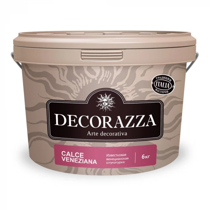 Декоративная штукатурка Decorazza Calce Veneziana (КАЛЬЧЕ ВЕНЕЦИАНА) на известковой основе SV 001 6 кг