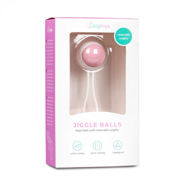 Шарик Кегеля вагинальный розовый Singe Removable Kegel Ball EasyToys