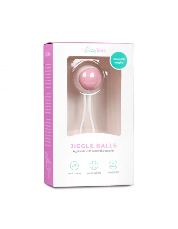 Шарик Кегеля вагинальный розовый Singe Removable Kegel Ball EasyToys Шарик Кегеля вагинальный розовый Singe Removable Kegel Ball EasyToys
