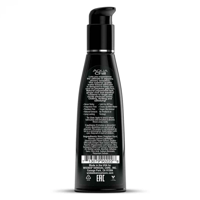 Лубрикант охлаждающий на водной основе 120 мл Wicked Simply 90222