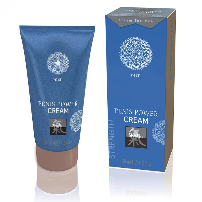 Крем мужской придающий силу 30 мл PENIS POWER CREAM Shiatsu 67202