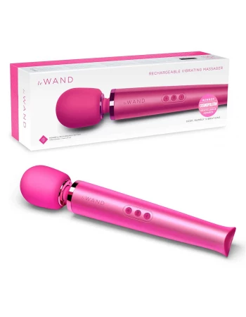 Розовый люкс-ванд с 20 режимами le WAND