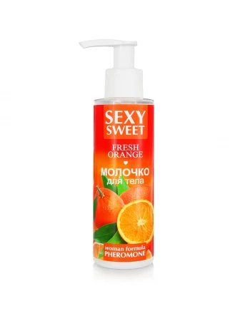 Молочко для тела с феромонами апельсин Sexy Sweet Fresh Orange Биоритм LB-16001