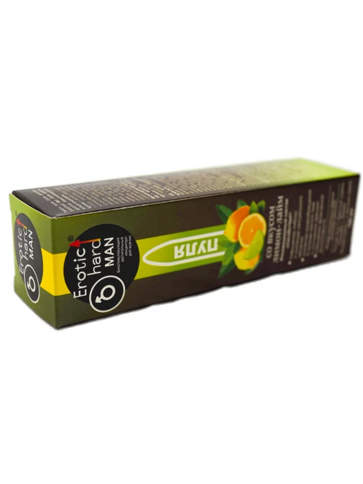 Биостимулирующий концентрат для мужчин Erotichard «Пуля» лимон-лайм