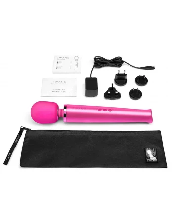 Розовый люкс-ванд с 20 режимами le WAND
