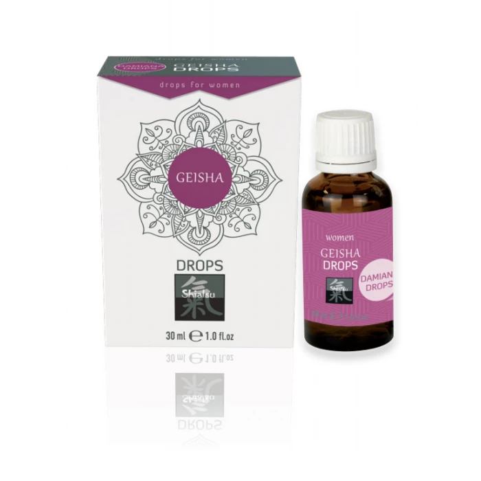 Возбуждающие капли для женщин Geisha Shiatsu 30 мл
