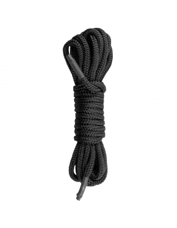 Нейлоновая чернаяя веревка Black Bondage Rope 5 м для связывания Нейлоновая чернаяя веревка Black Bondage Rope 5 м для связывания