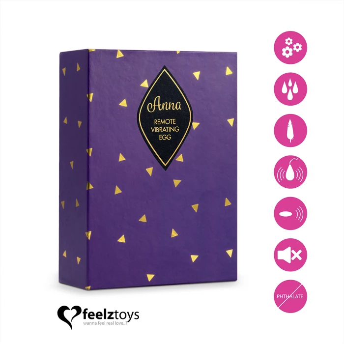 Вибратор в форме капли Anna Vibrating Egg FeelzToys FLZ-E27873