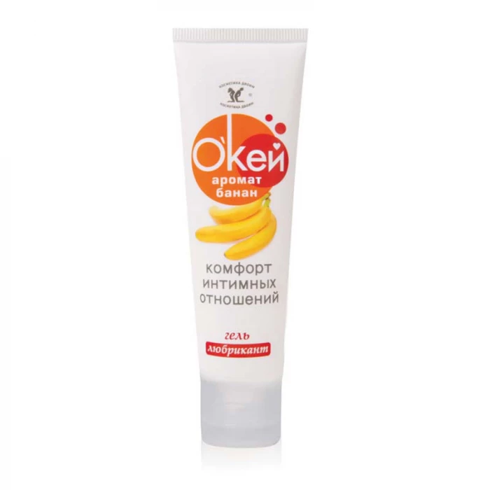 Гель любрикант О`Кей аромат банан 50 мл Биоритм LB-20012