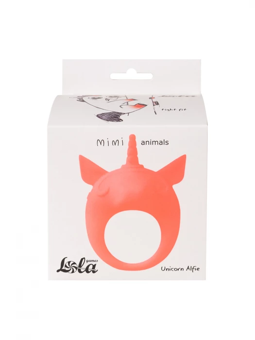 Стимулятор клитора Mimi Animals Unicorn Alfie Orange 7000-26lola