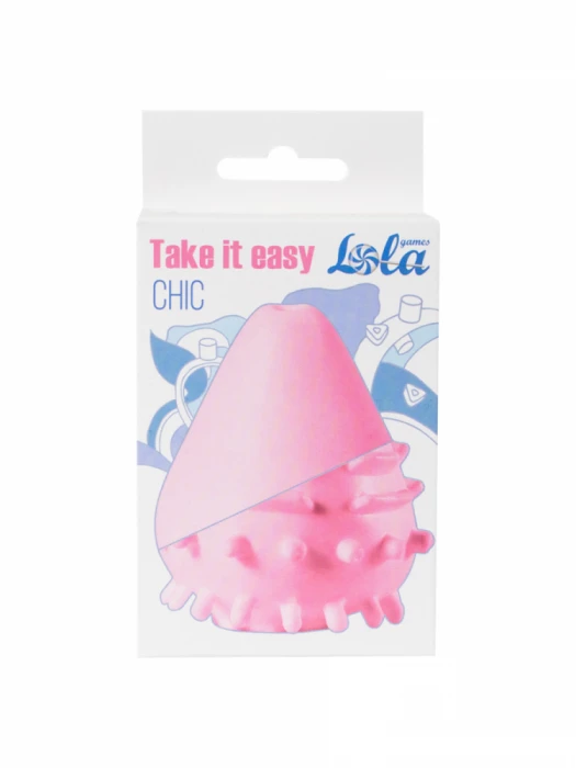 Мастурбатор яйцо Take it Easy Chic розовый 9022-03lola