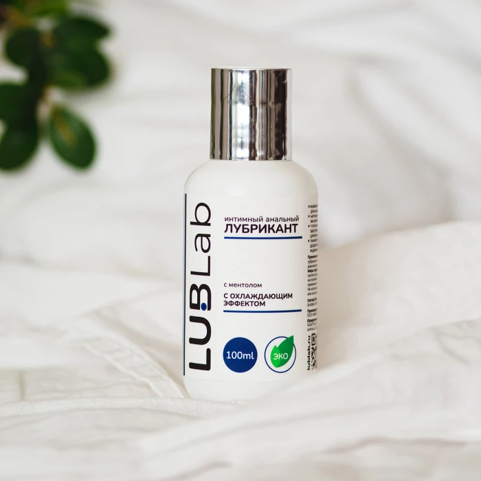 Анальный лубрикант с ментолом с охлаждающим эффектом LUBLab 100 мл