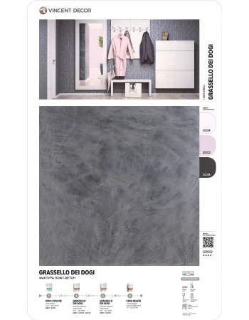 Декоративное покрытие Vincent Decor Grassello Dei Dogi (Грасселло Дей Доджи) эффект натурального мрамора Декоративное покрытие Vincent Decor Grassello Dei Dogi (Грасселло Дей Доджи) эффект натурального мрамора