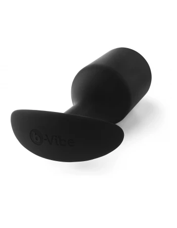 Анальная пробка для ношения с вибрацией Snug Plug 6 b-Vibe BV-029-BLK