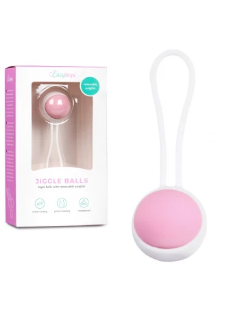 Шарик Кегеля вагинальный розовый Singe Removable Kegel Ball EasyToys