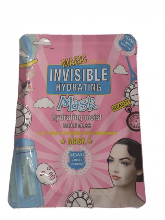 Тканевая маска увлажняющая Magic invisible hydrating mo&mo