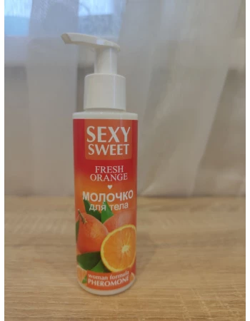 Молочко для тела с феромонами апельсин Sexy Sweet Fresh Orange Биоритм LB-16001