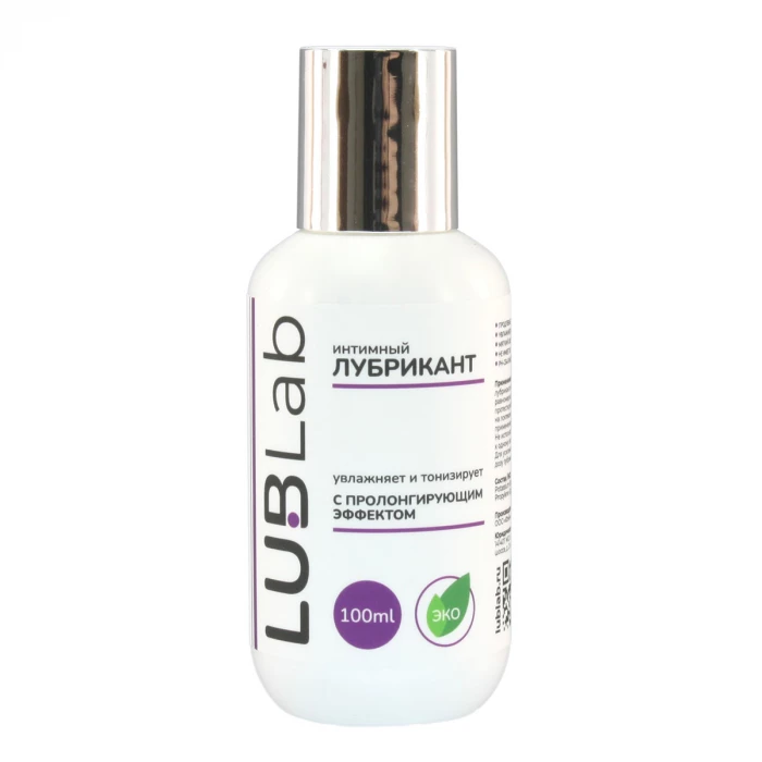 Лубрикант тонизирующий с пролонгирующим эффектом LUBLab 100 мл