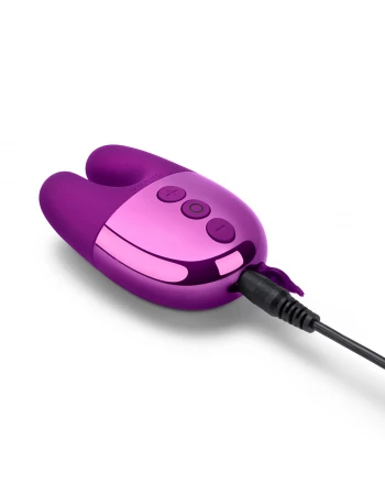 Вибратор для стимуляции клитора с двойной вибрацией Double Vibe Le Wand LW-035-CHR