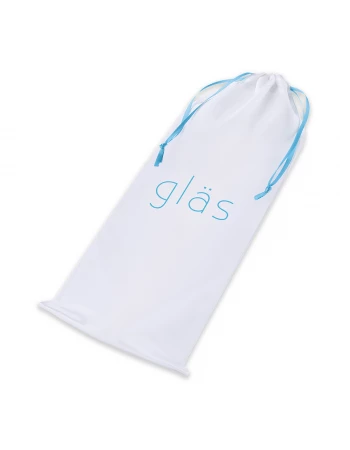 Анальная пробка стеклянная с хвостом Horse Tail GLAS-160