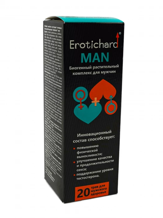 Биогенный концентрат для мужчин для усиления эрекции Erotic hard 250 мл
