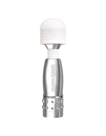 Вибратор мини-ванд с кристаллами BodyWand BW124 Вибратор мини-ванд с кристаллами BodyWand BW124