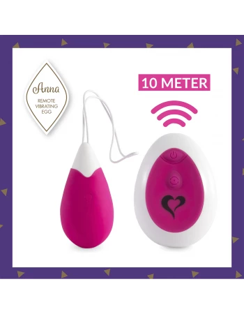 Вибратор в форме капли Anna Vibrating Egg FeelzToys FLZ-E27873 Вибратор в форме капли Anna Vibrating Egg FeelzToys FLZ-E27873