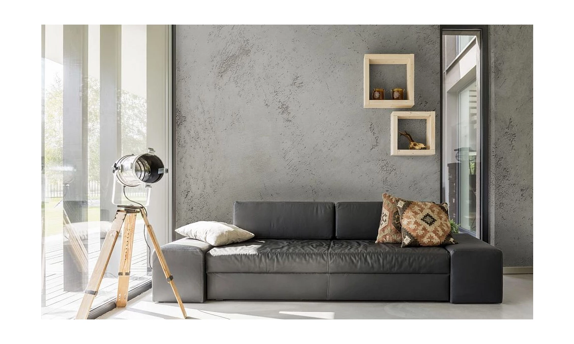 Декоративная штукатурка Decorazza Art Beton (Декораза Арт Бетон) серая AB 001 5 кг