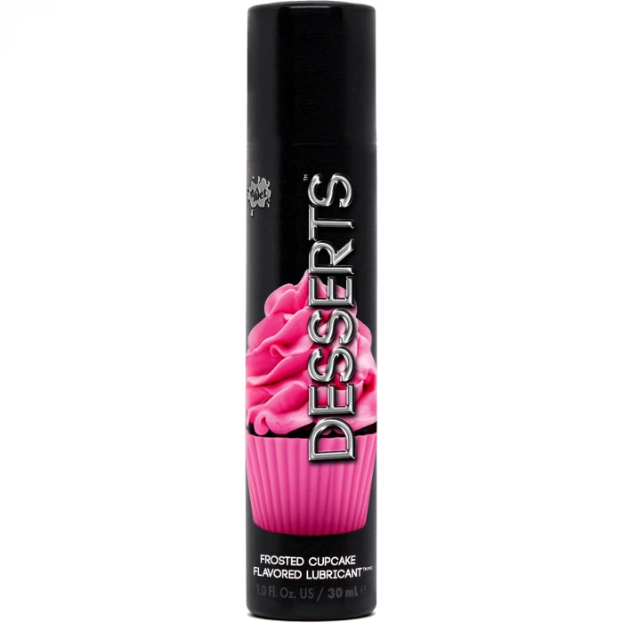 Лубрикант съедобный со вкусом сахарного капкейка Desserts 30 мл WET