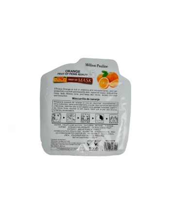 Тканевая маска увлажняющая с апельсином Million Pauline