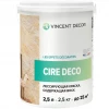 Декоративная лессирующая краска Vincent Decor Cire Deco (Винсент Декор Сир Деко) содержащая воск 2,5 л