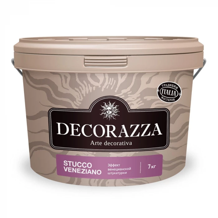 Декоративная штукатурка Decorazza Stucco Veneziano (КАЛЬЧЕ ВЕНЕЦИАНА) на известковой основе SV 001 7 кг